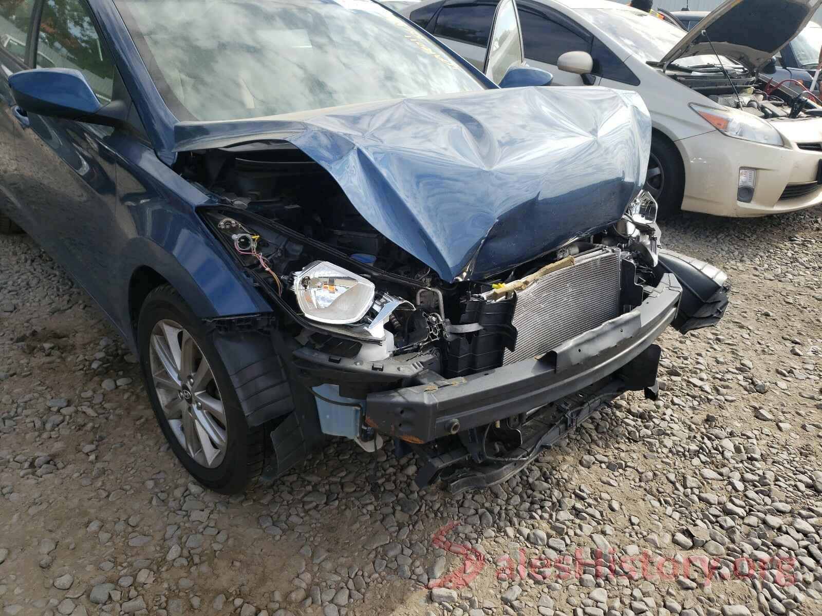 KMHDH4AE2GU587103 2016 HYUNDAI ELANTRA