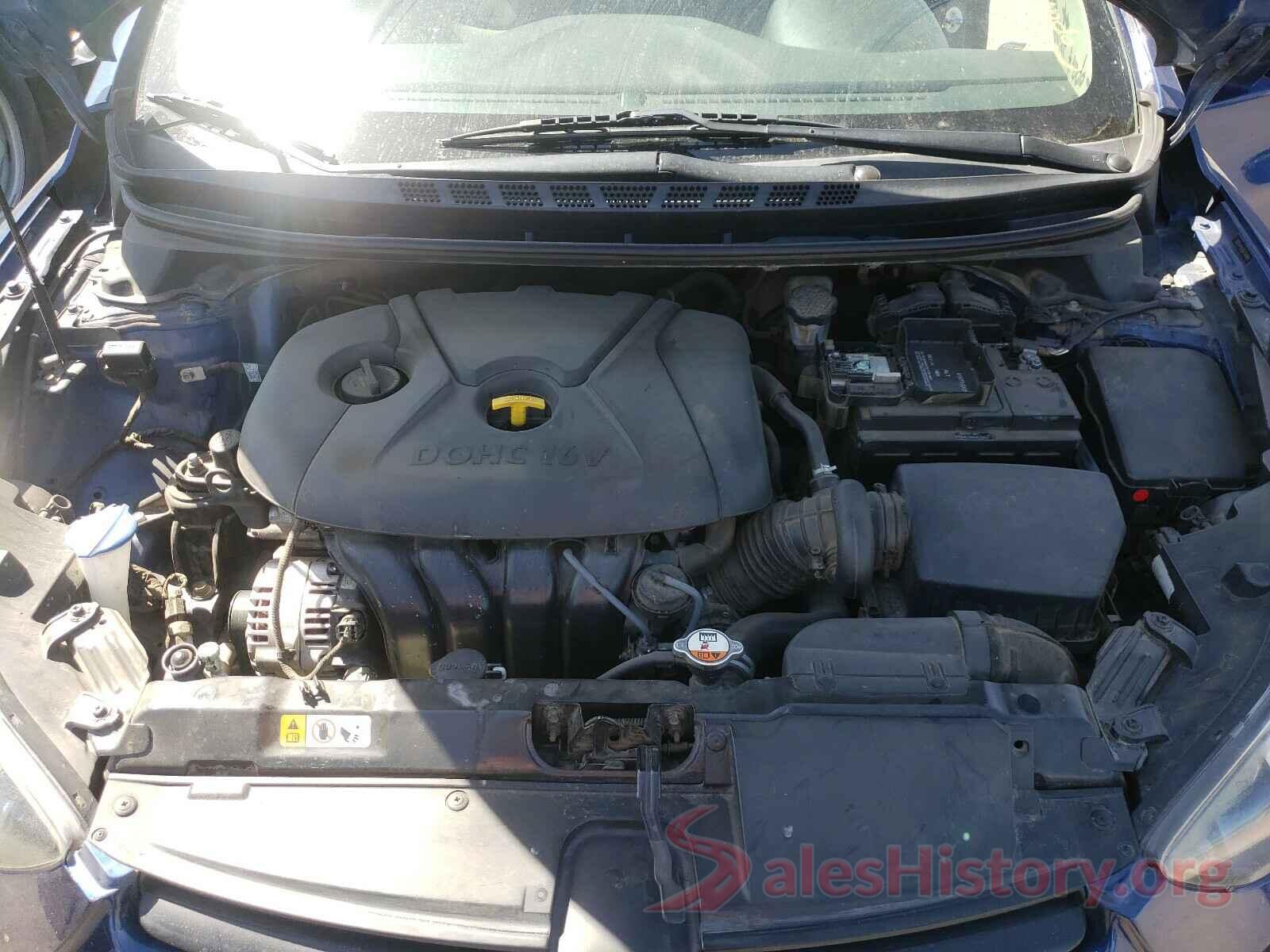 5NPDH4AE8GH706965 2016 HYUNDAI ELANTRA