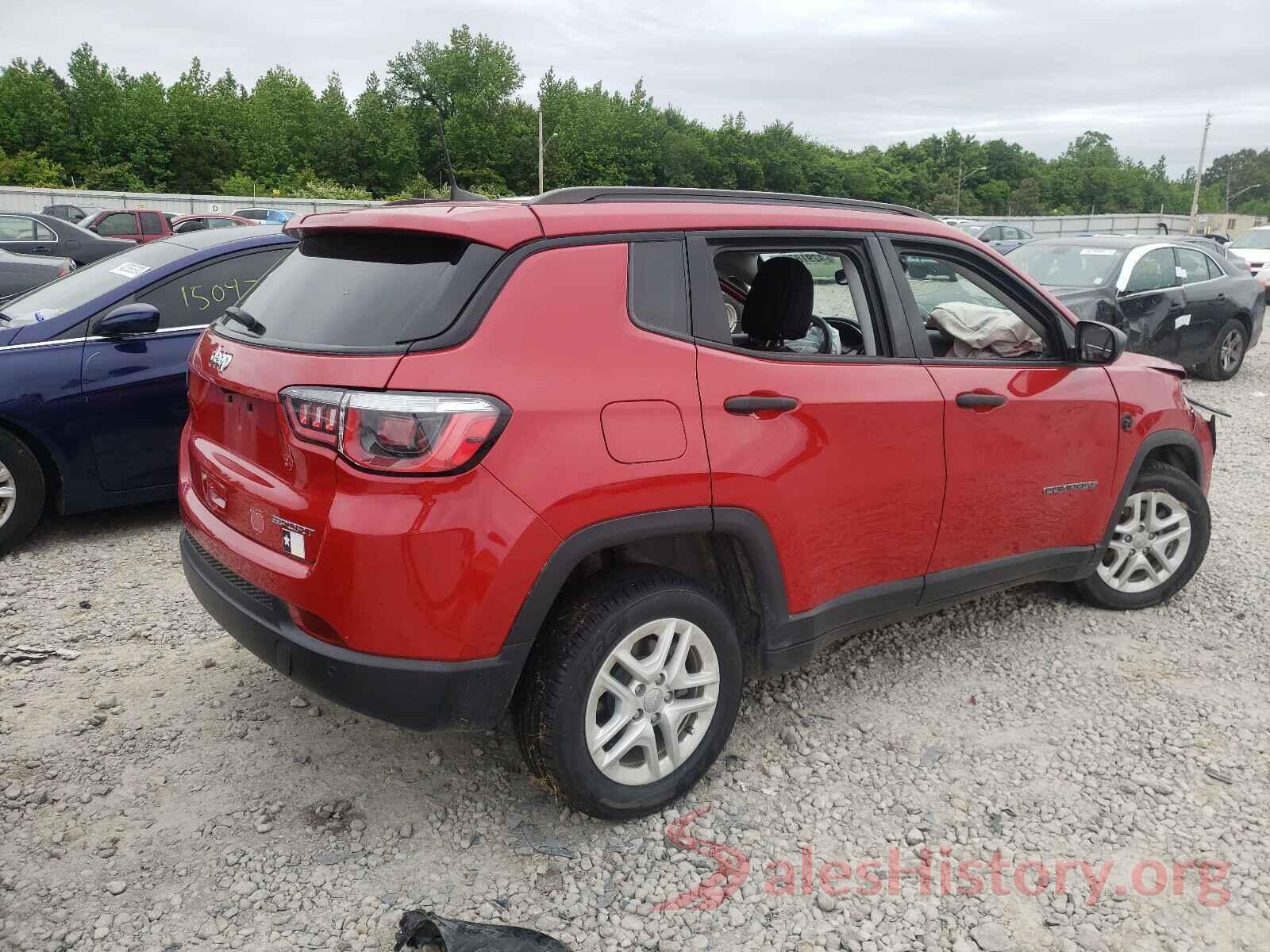 3C4NJCAB3JT227577 2018 JEEP COMPASS