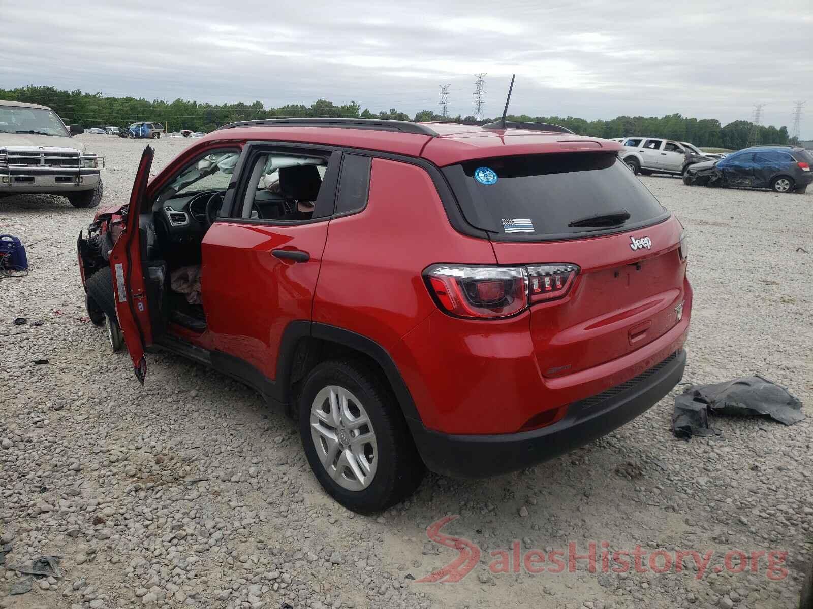 3C4NJCAB3JT227577 2018 JEEP COMPASS