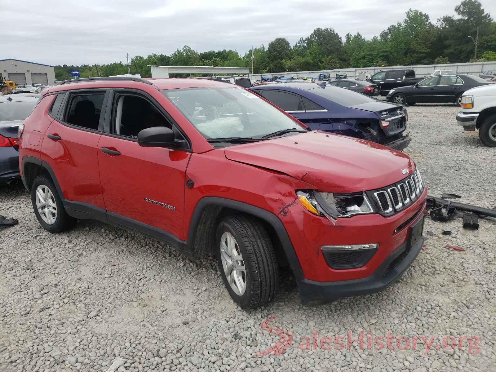 3C4NJCAB3JT227577 2018 JEEP COMPASS