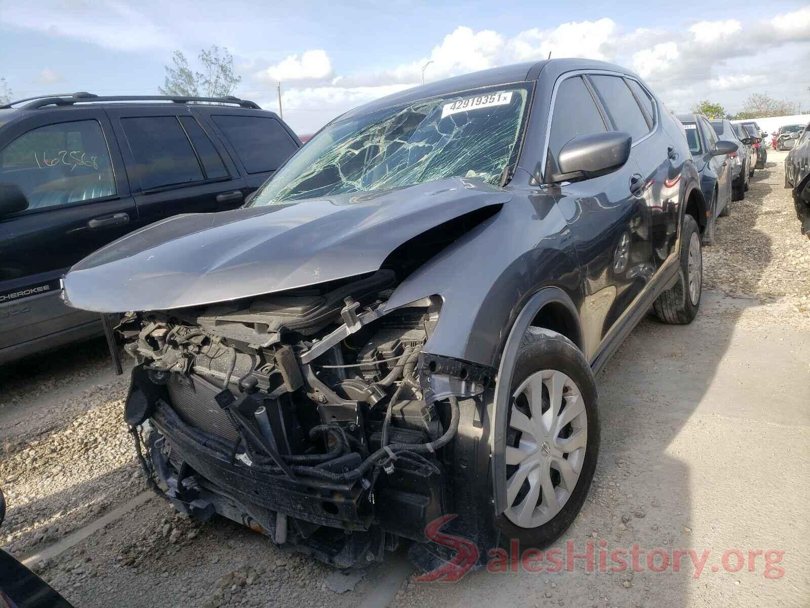 KNMAT2MT7GP701633 2016 NISSAN ROGUE