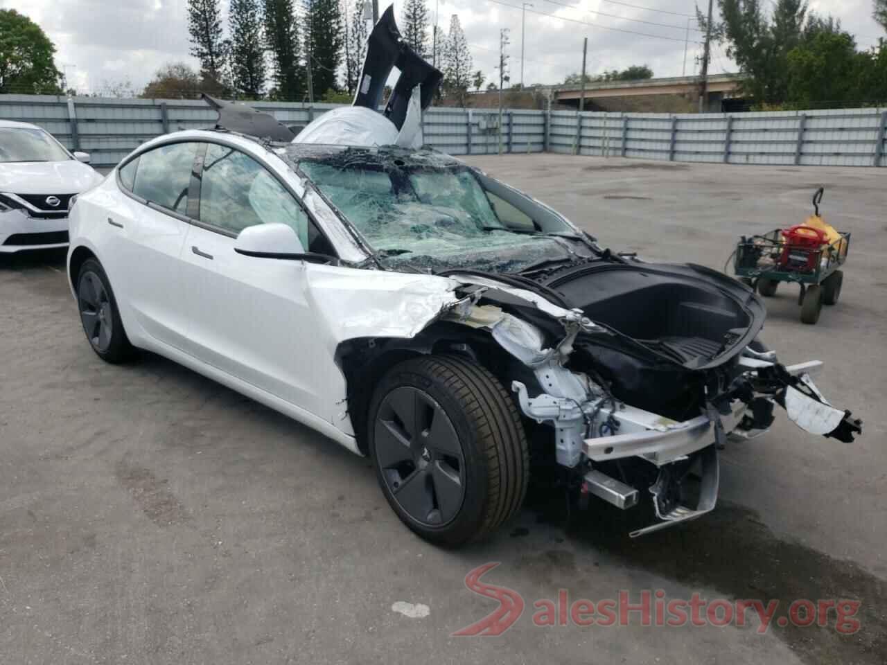 5YJ3E1EA2MF090345 2021 TESLA MODEL 3