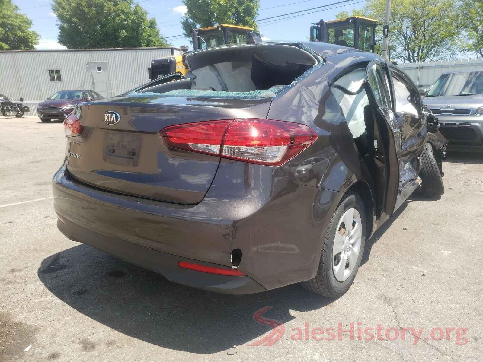 3KPFK4A7XHE146741 2017 KIA FORTE