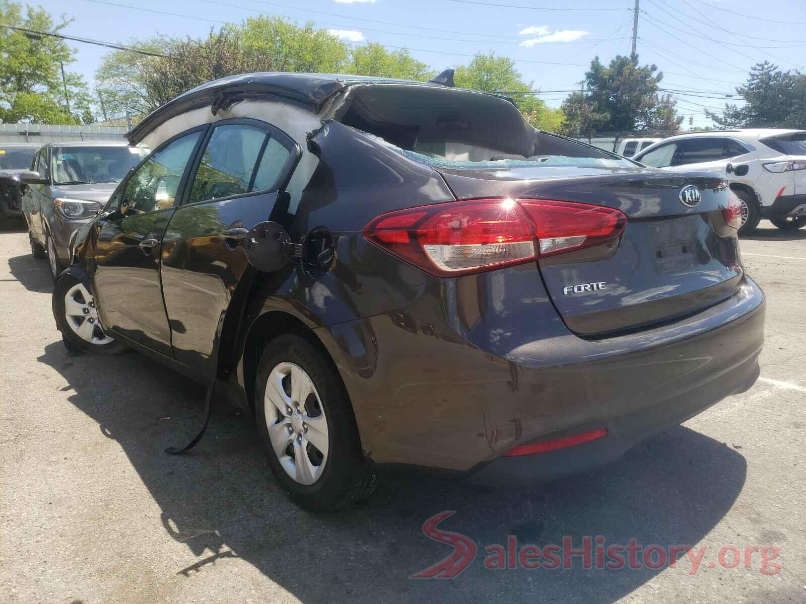 3KPFK4A7XHE146741 2017 KIA FORTE