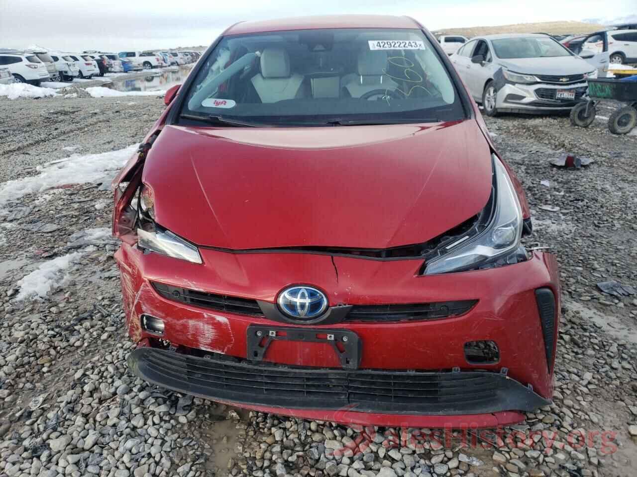 JTDKARFUXK3100158 2019 TOYOTA PRIUS