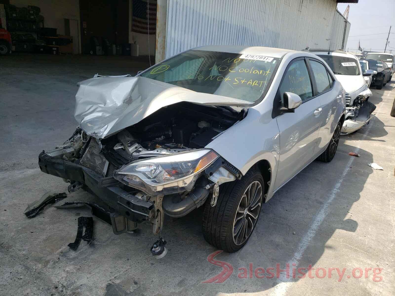 5YFBURHE3GP533168 2016 TOYOTA COROLLA