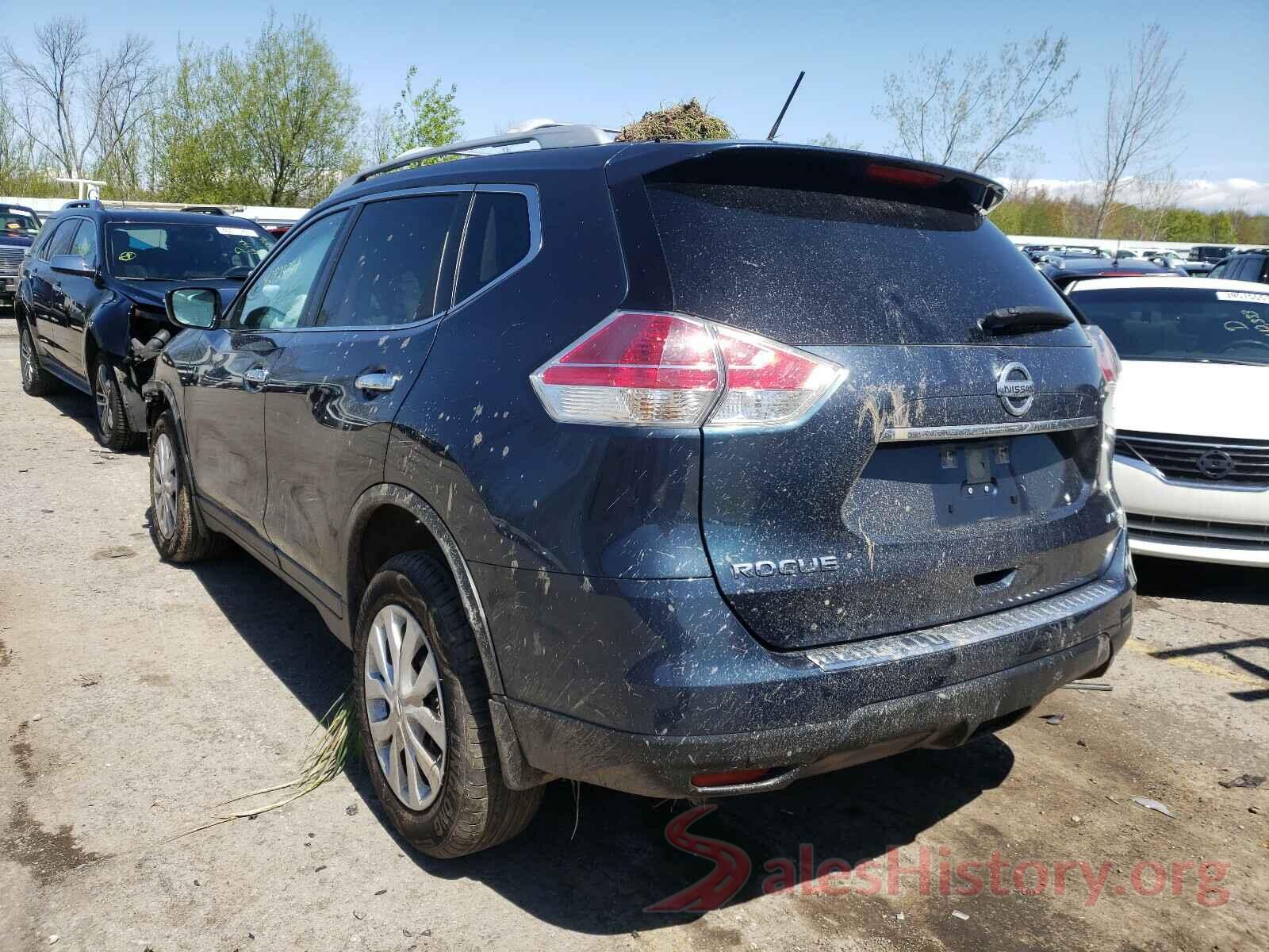 JN8AT2MVXGW134619 2016 NISSAN ROGUE