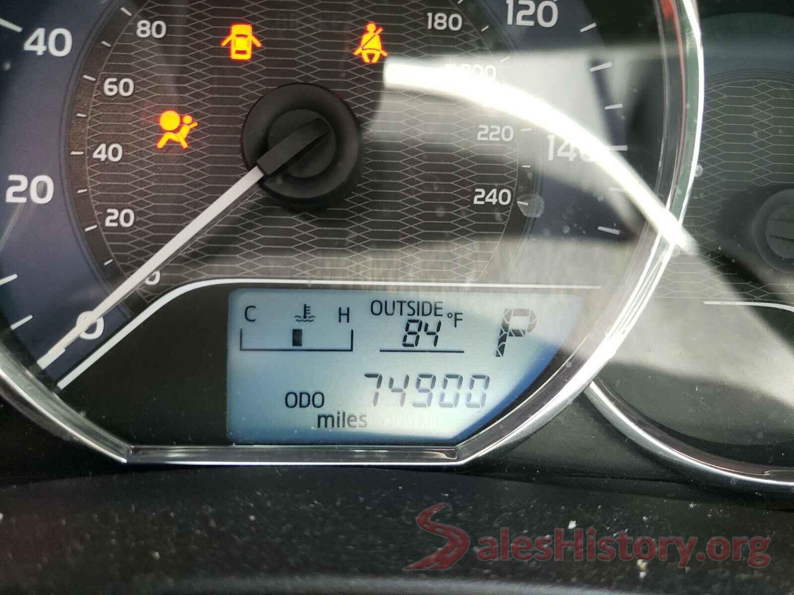 5YFBURHE5GP505209 2016 TOYOTA COROLLA