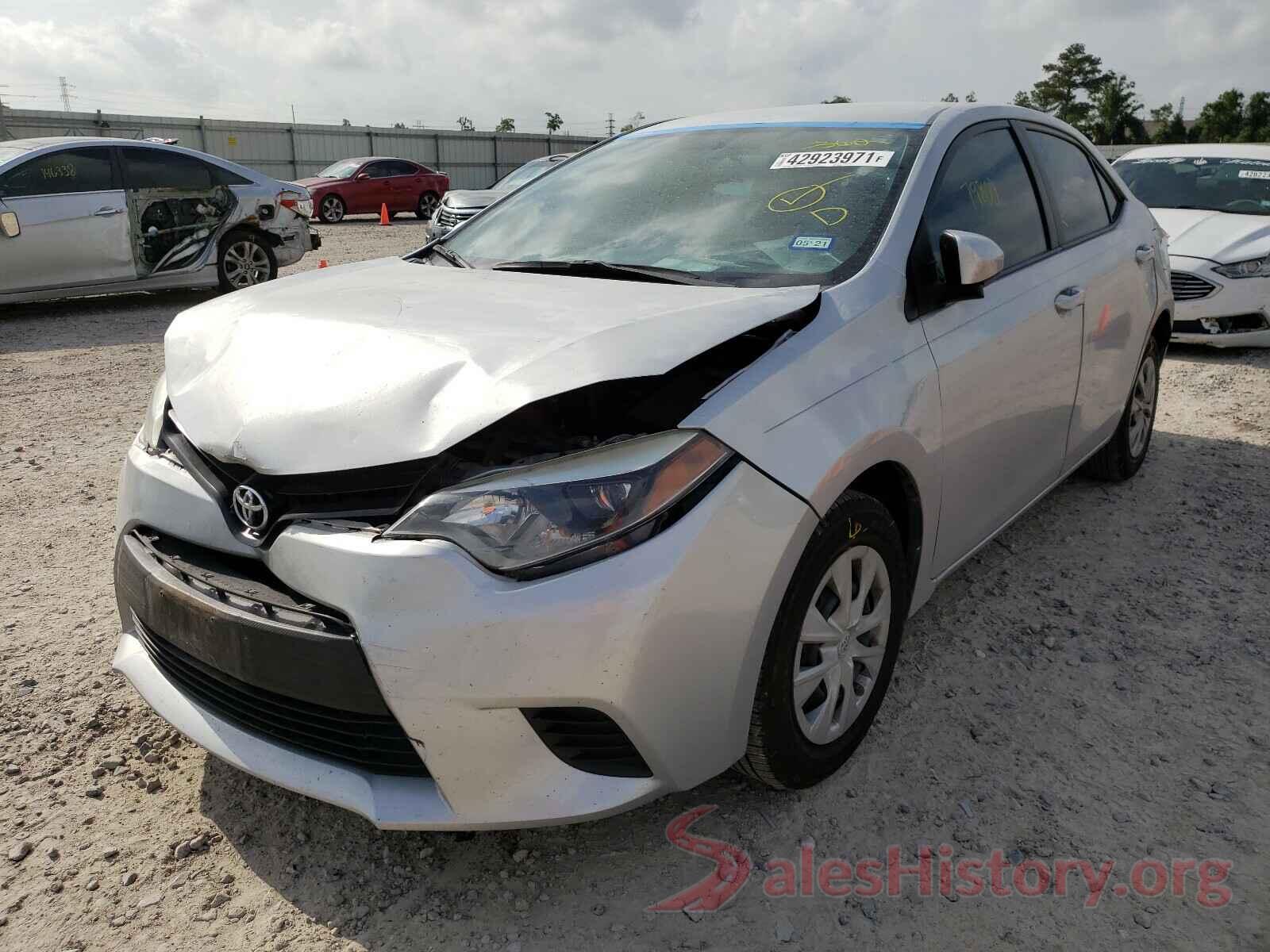 5YFBURHE5GP505209 2016 TOYOTA COROLLA