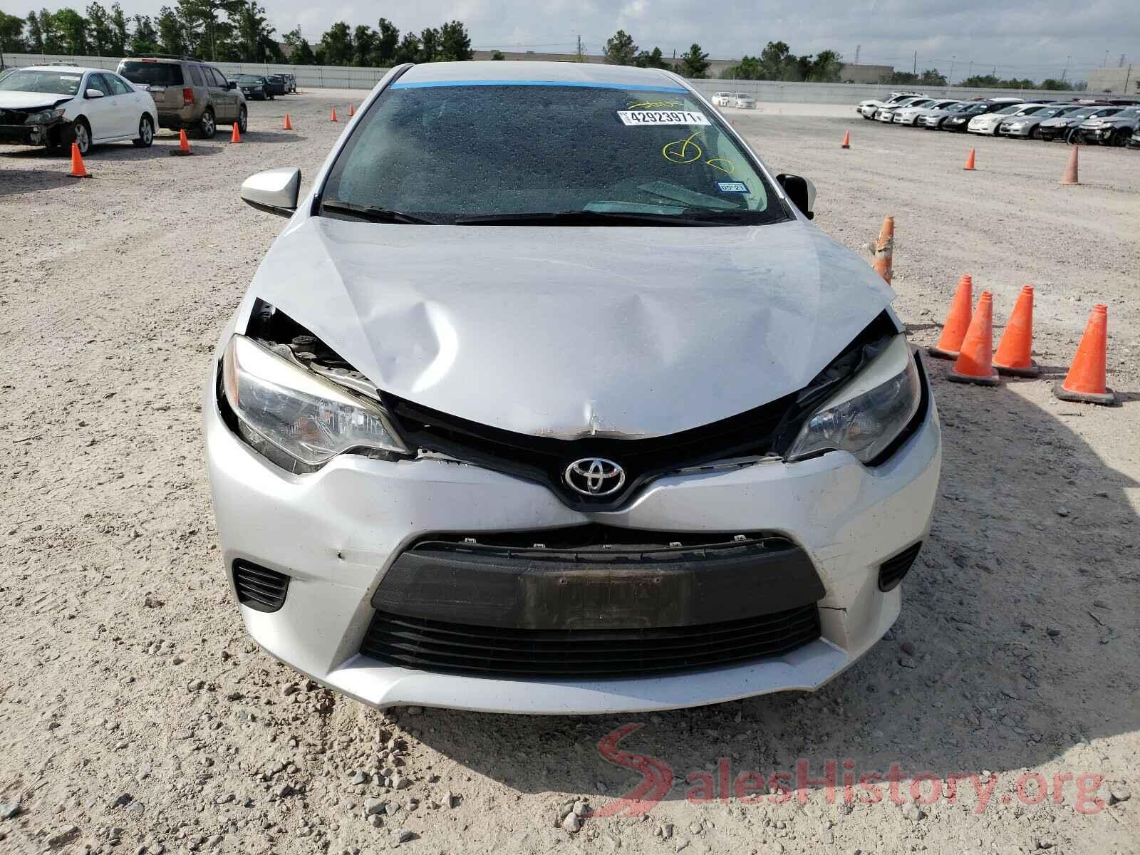 5YFBURHE5GP505209 2016 TOYOTA COROLLA