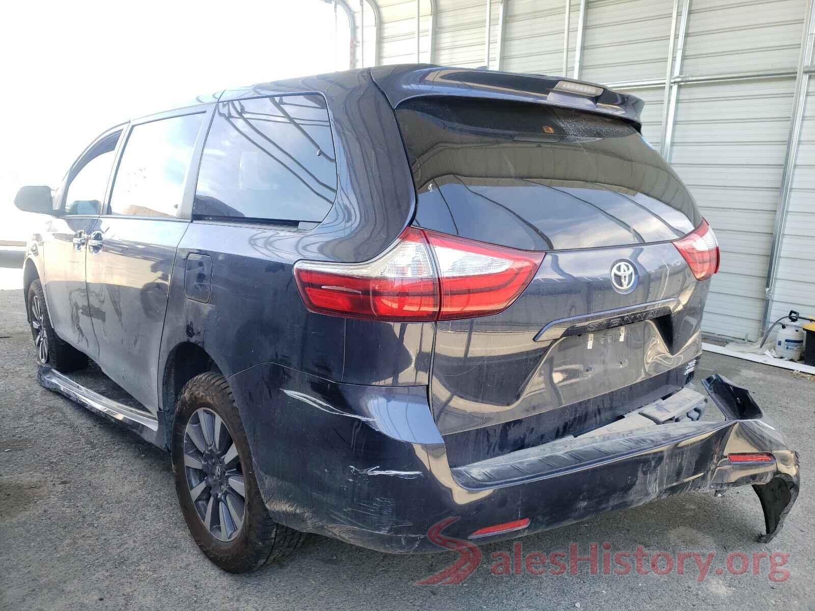 5TDDZ3DC3JS190310 2018 TOYOTA SIENNA