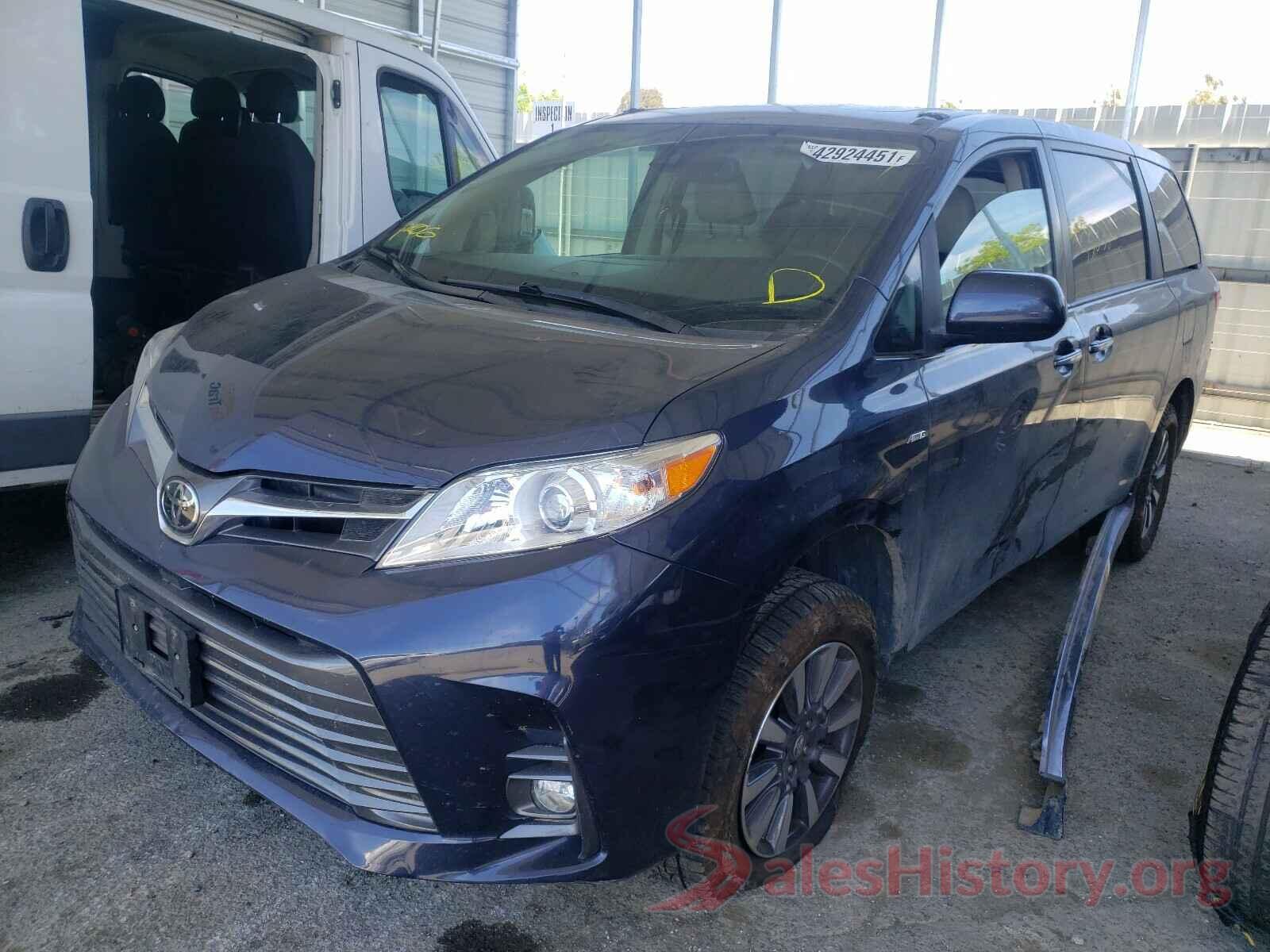 5TDDZ3DC3JS190310 2018 TOYOTA SIENNA