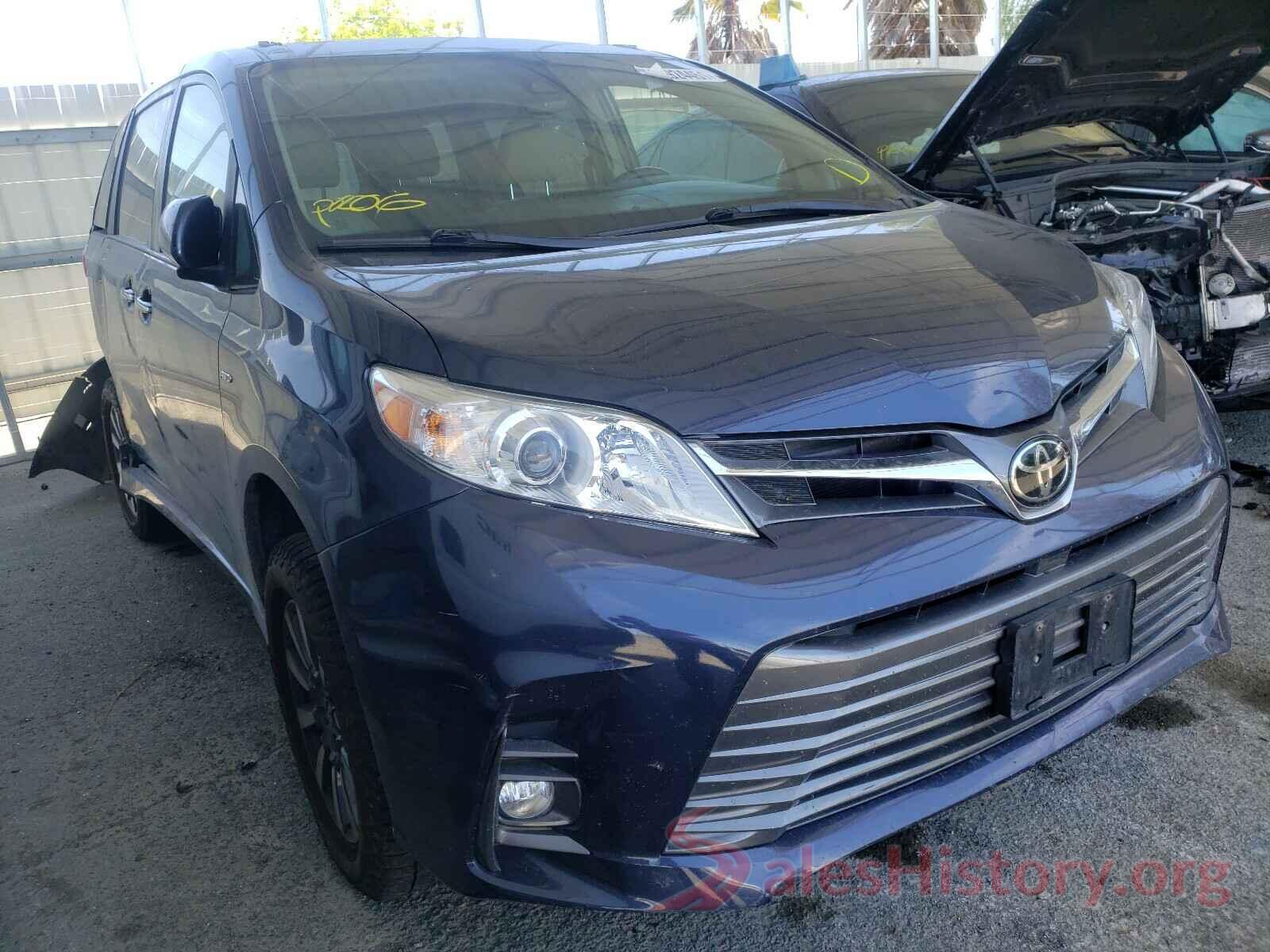 5TDDZ3DC3JS190310 2018 TOYOTA SIENNA