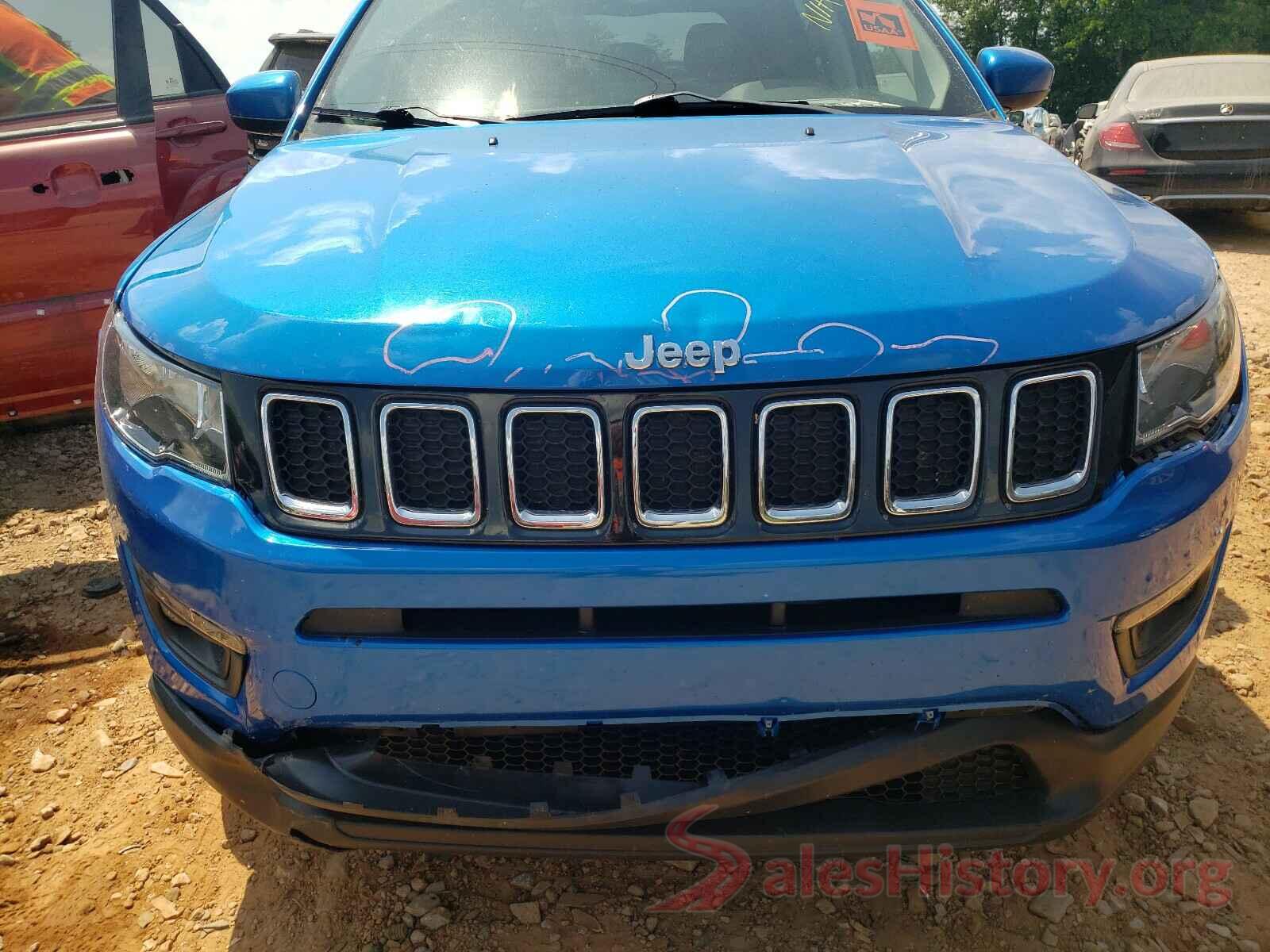 3C4NJDBB1HT640080 2017 JEEP COMPASS