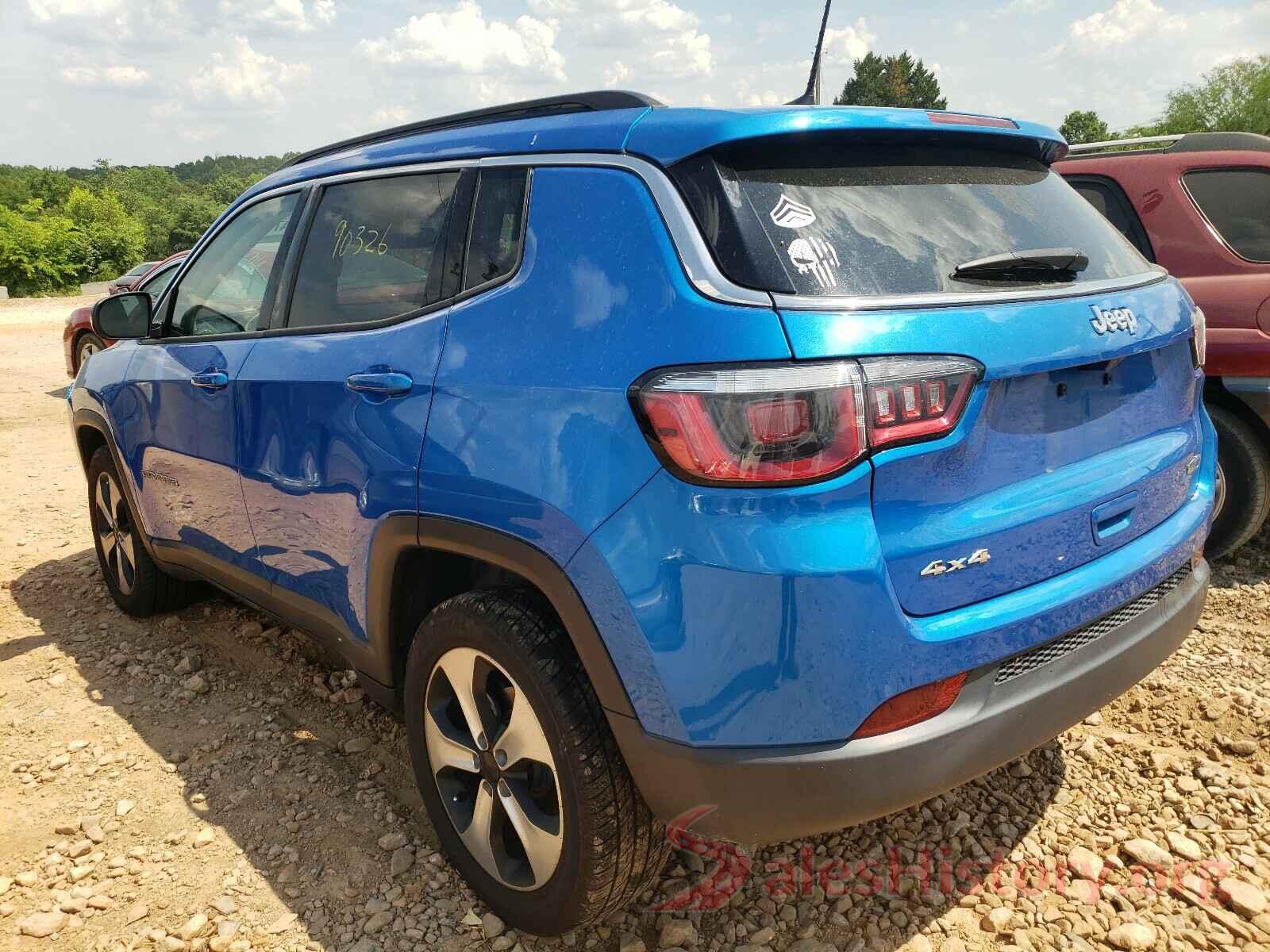 3C4NJDBB1HT640080 2017 JEEP COMPASS