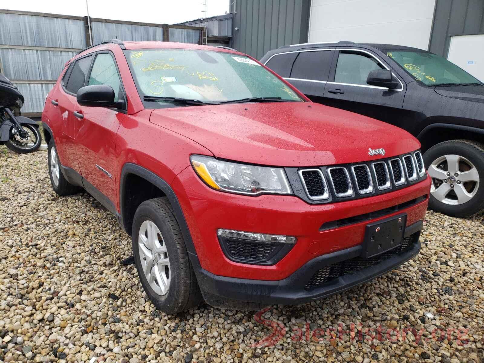 3C4NJDAB8JT200168 2018 JEEP COMPASS