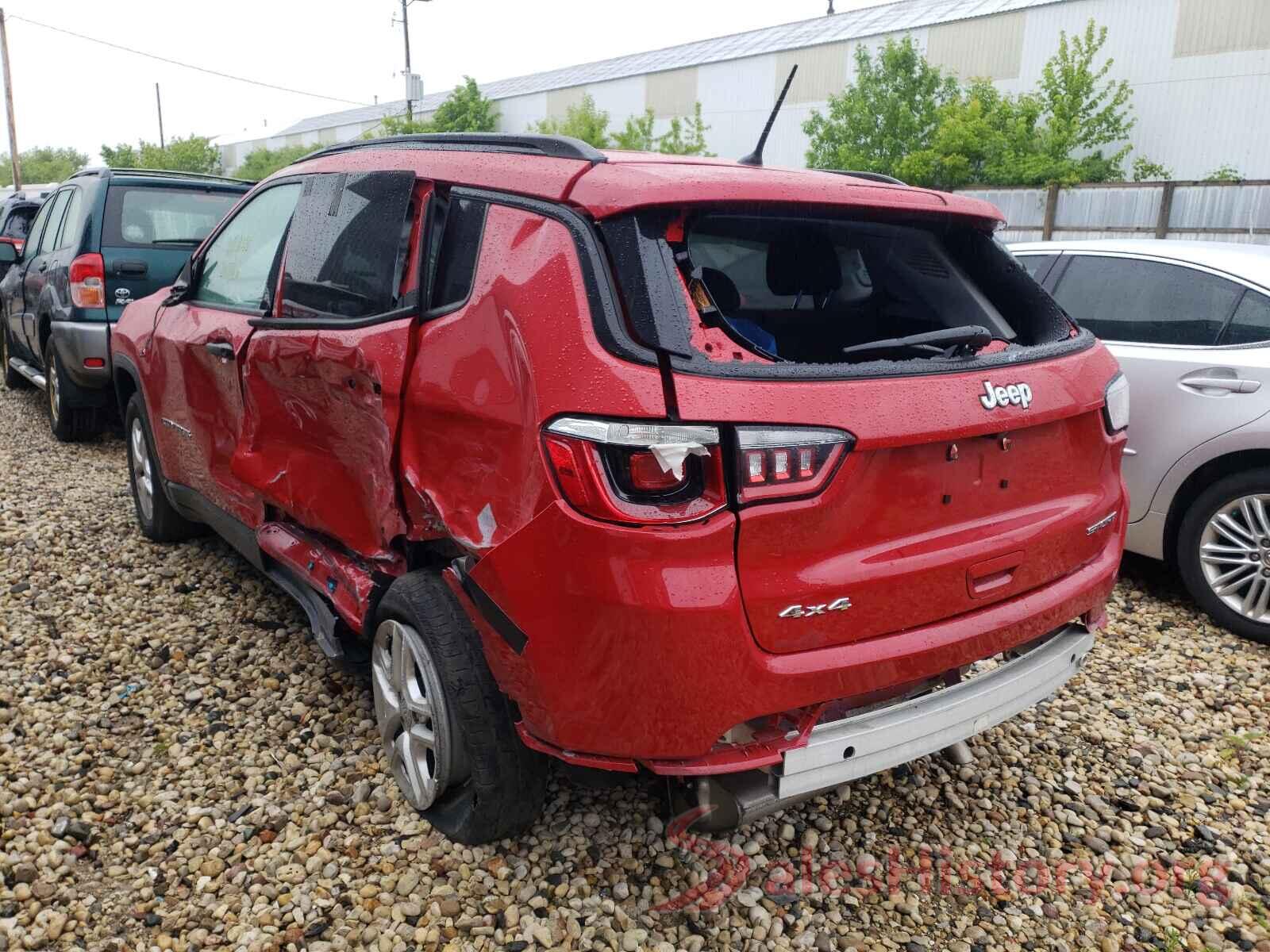 3C4NJDAB8JT200168 2018 JEEP COMPASS