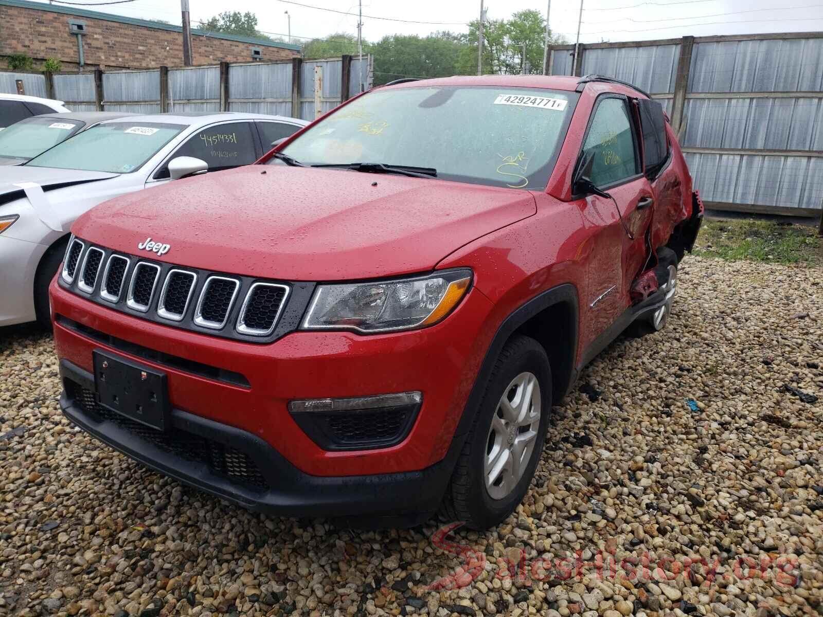 3C4NJDAB8JT200168 2018 JEEP COMPASS