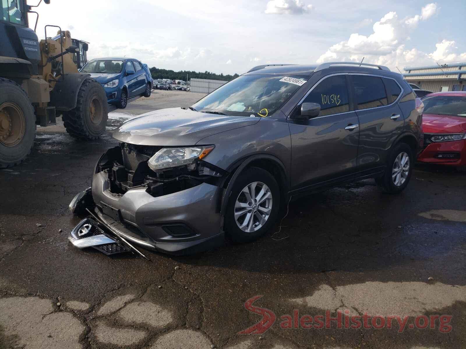 KNMAT2MV4GP693959 2016 NISSAN ROGUE