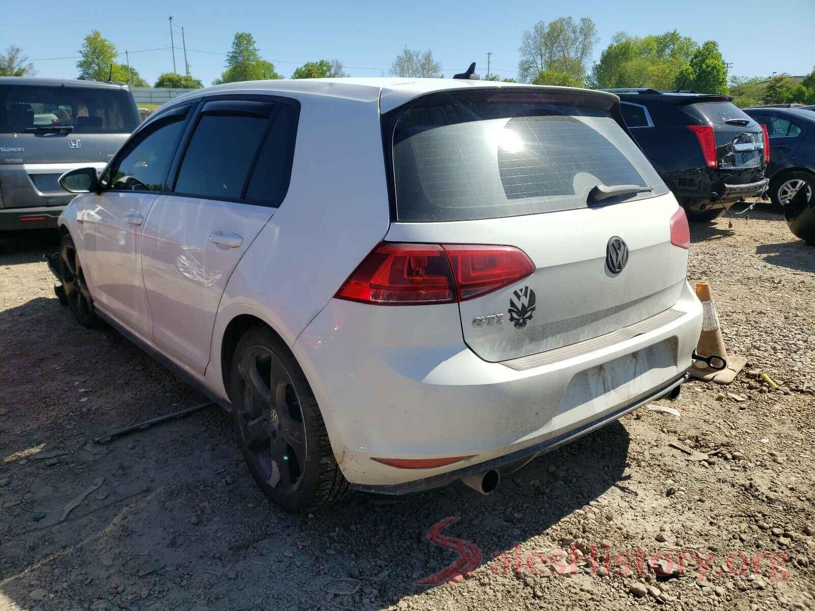 3VW4T7AU1GM029806 2016 VOLKSWAGEN GTI