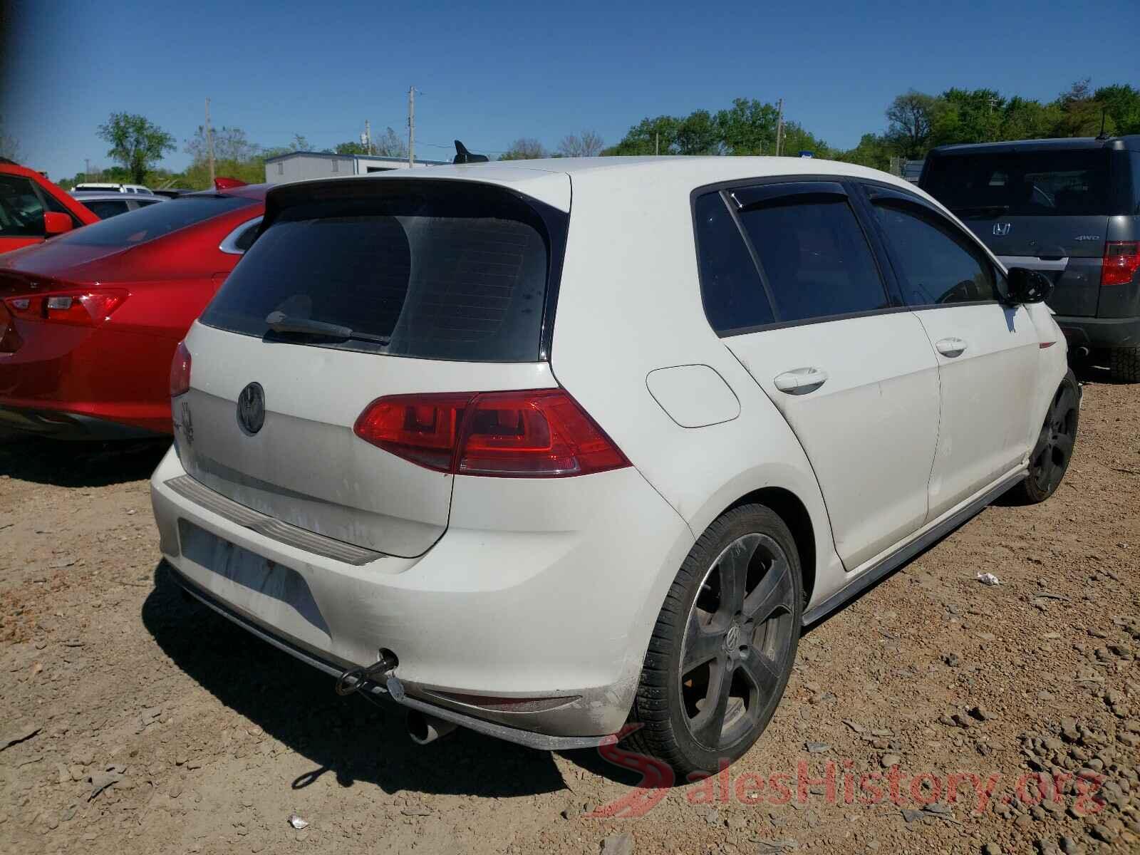 3VW4T7AU1GM029806 2016 VOLKSWAGEN GTI