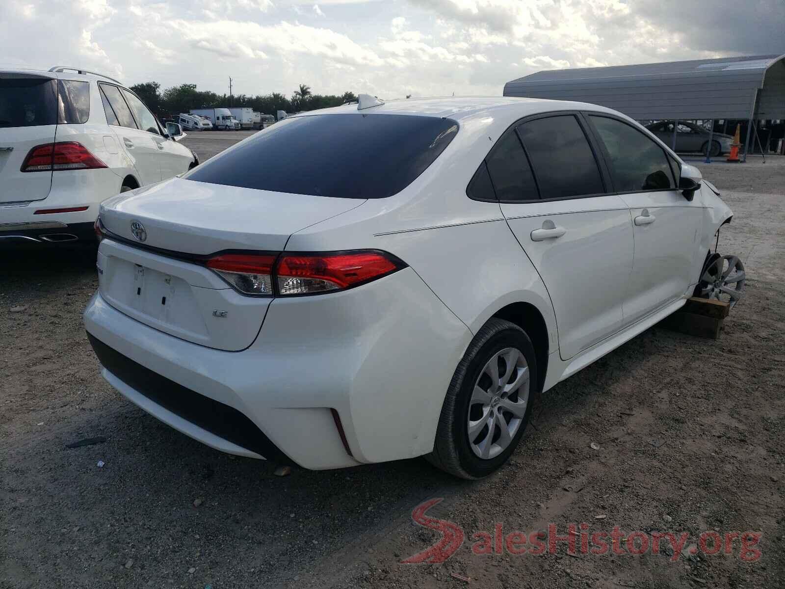 JTDEPRAE3LJ043343 2020 TOYOTA COROLLA