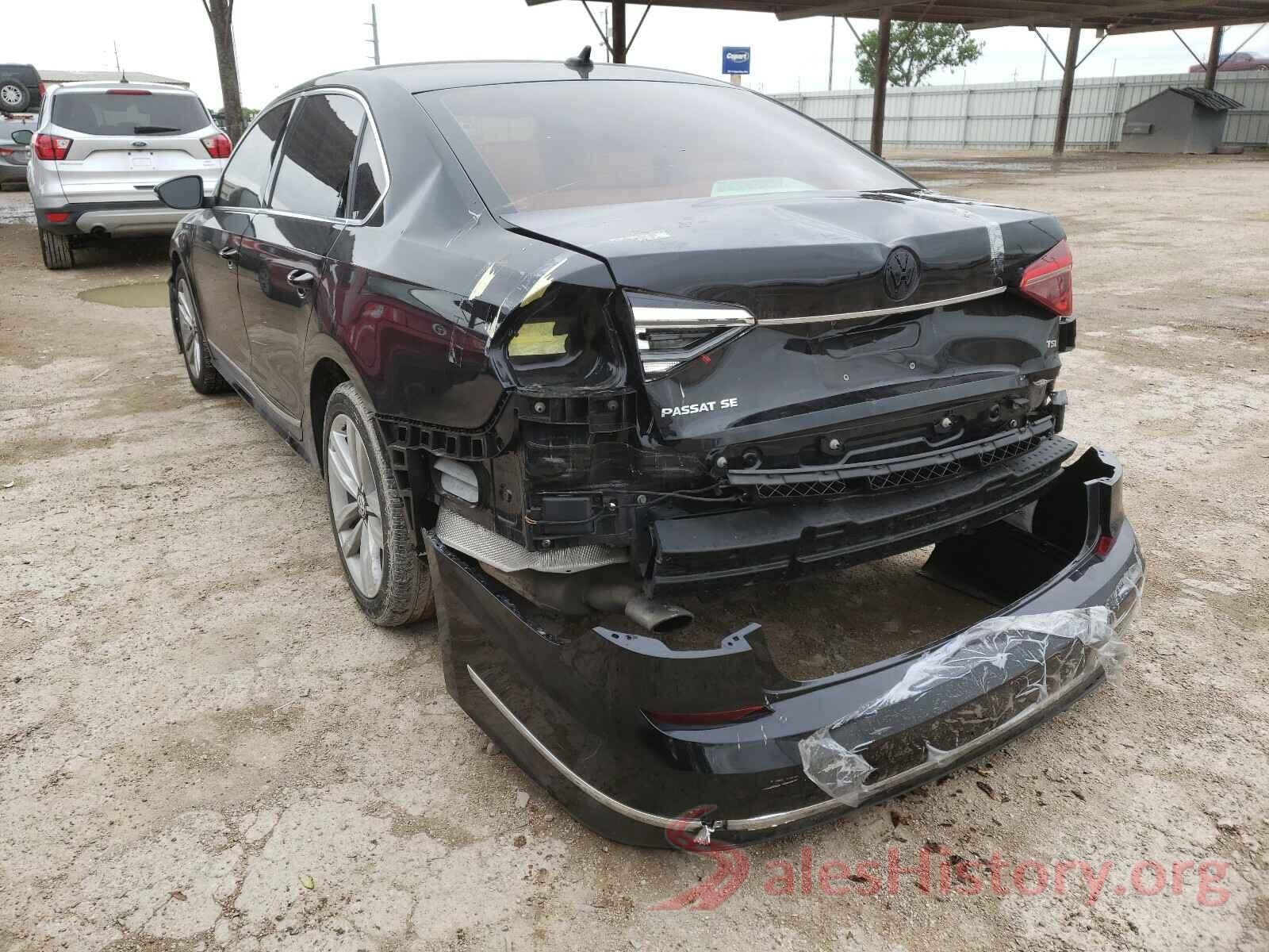 1VWGT7A33HC081073 2017 VOLKSWAGEN PASSAT