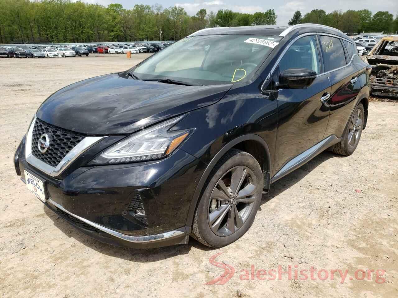 5N1AZ2DJXLN172970 2020 NISSAN MURANO