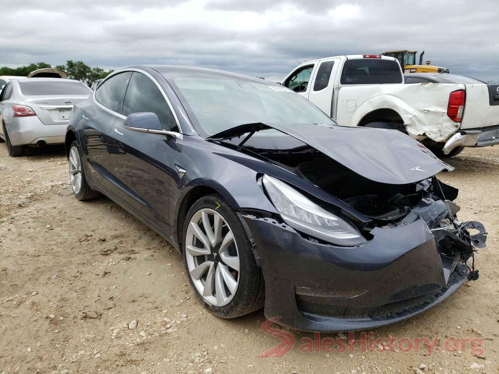 5YJ3E1EA5KF425434 2019 TESLA MODEL 3