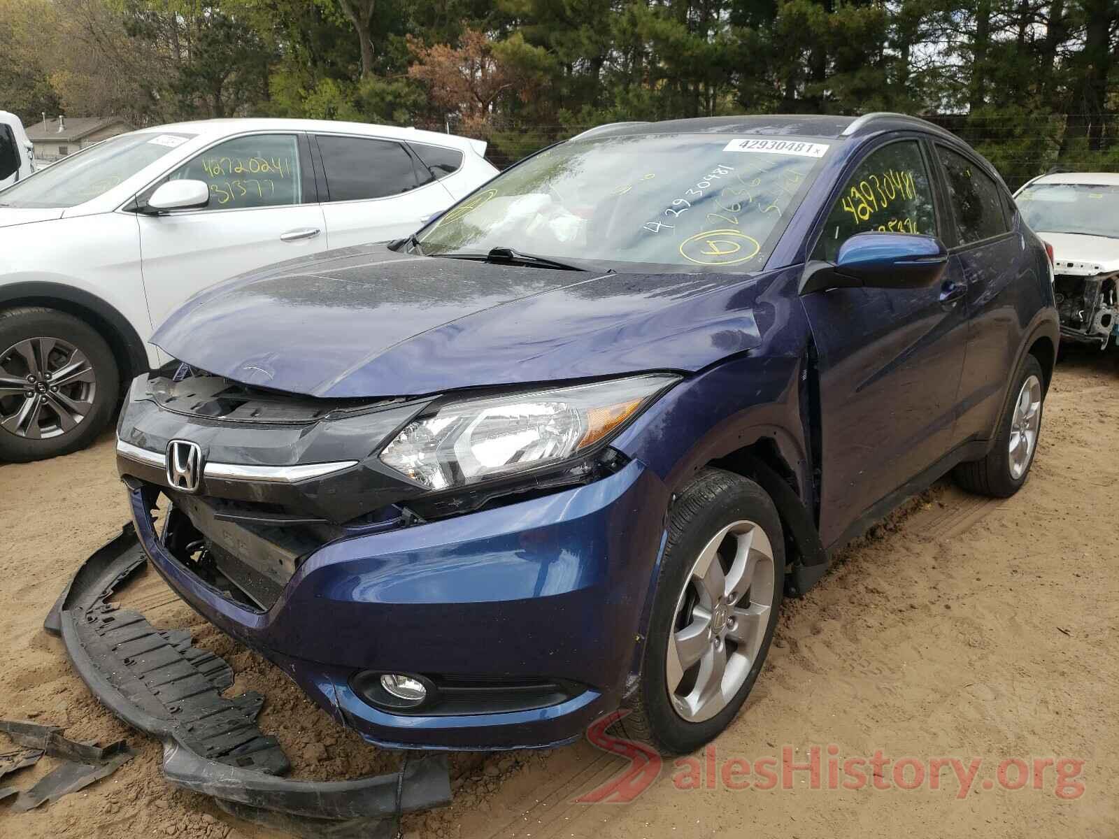 3CZRU6H75HM731977 2017 HONDA HR-V