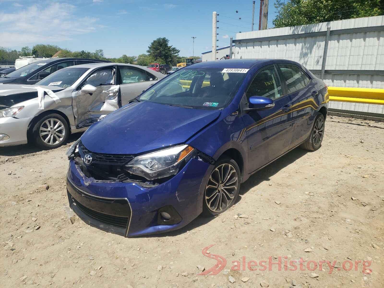 2T1BURHE4GC731225 2016 TOYOTA COROLLA