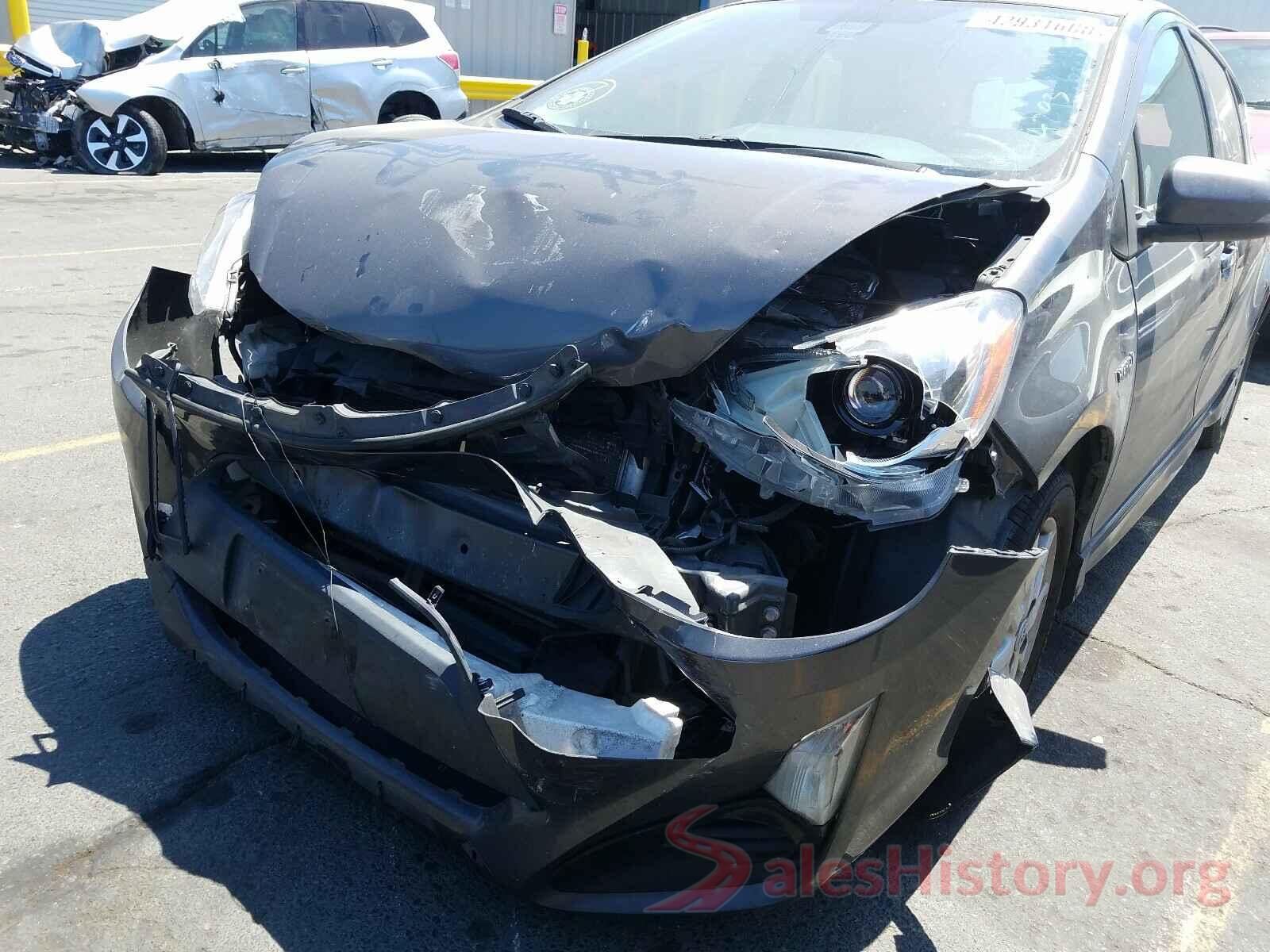 JTDKDTB31H1598742 2017 TOYOTA PRIUS