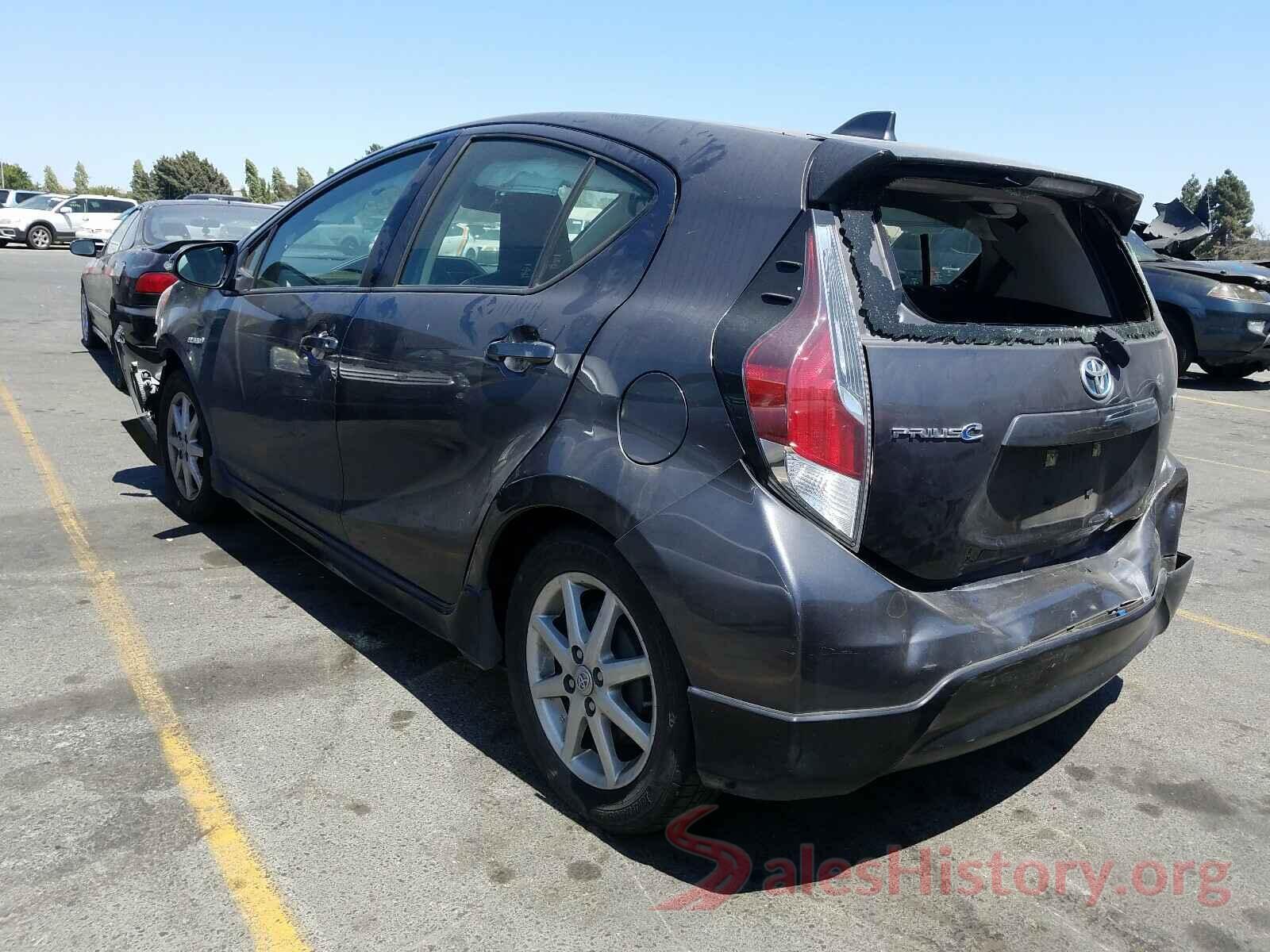 JTDKDTB31H1598742 2017 TOYOTA PRIUS