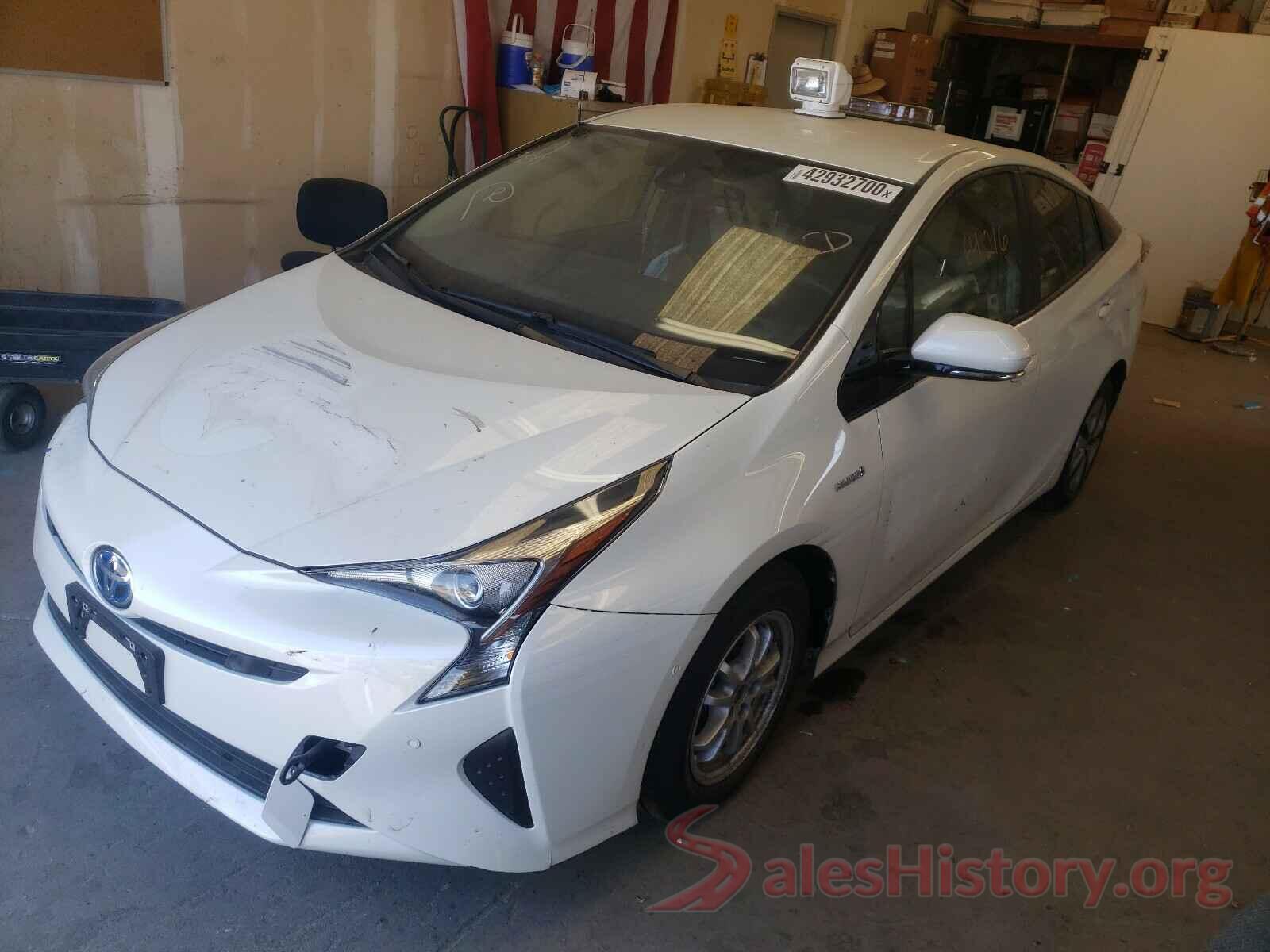 JTDKBRFU0J3075962 2018 TOYOTA PRIUS