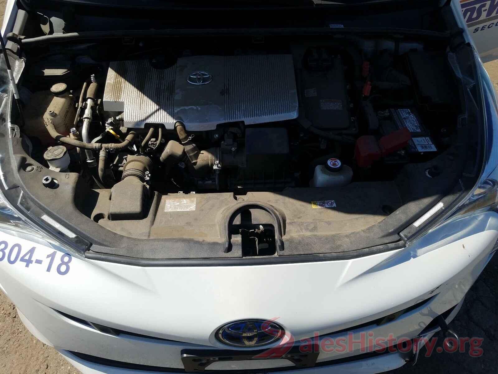 JTDKBRFU0J3075962 2018 TOYOTA PRIUS