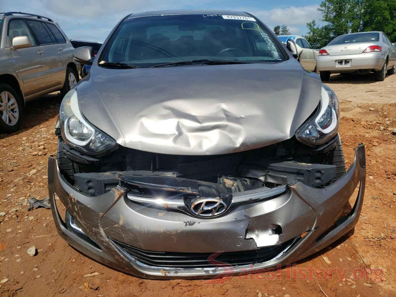 5NPDH4AE7GH725233 2016 HYUNDAI ELANTRA