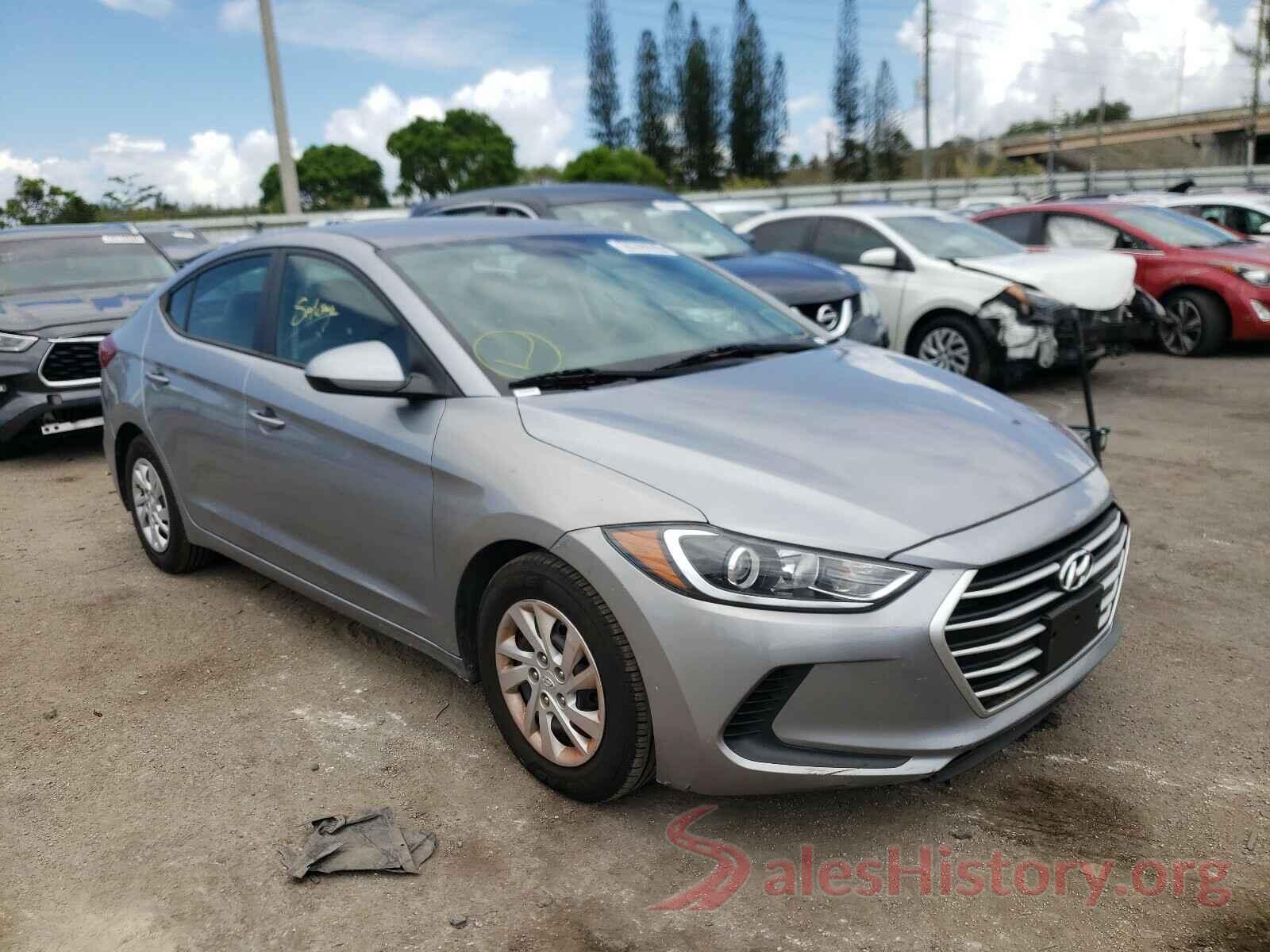 5NPD74LF5HH194480 2017 HYUNDAI ELANTRA