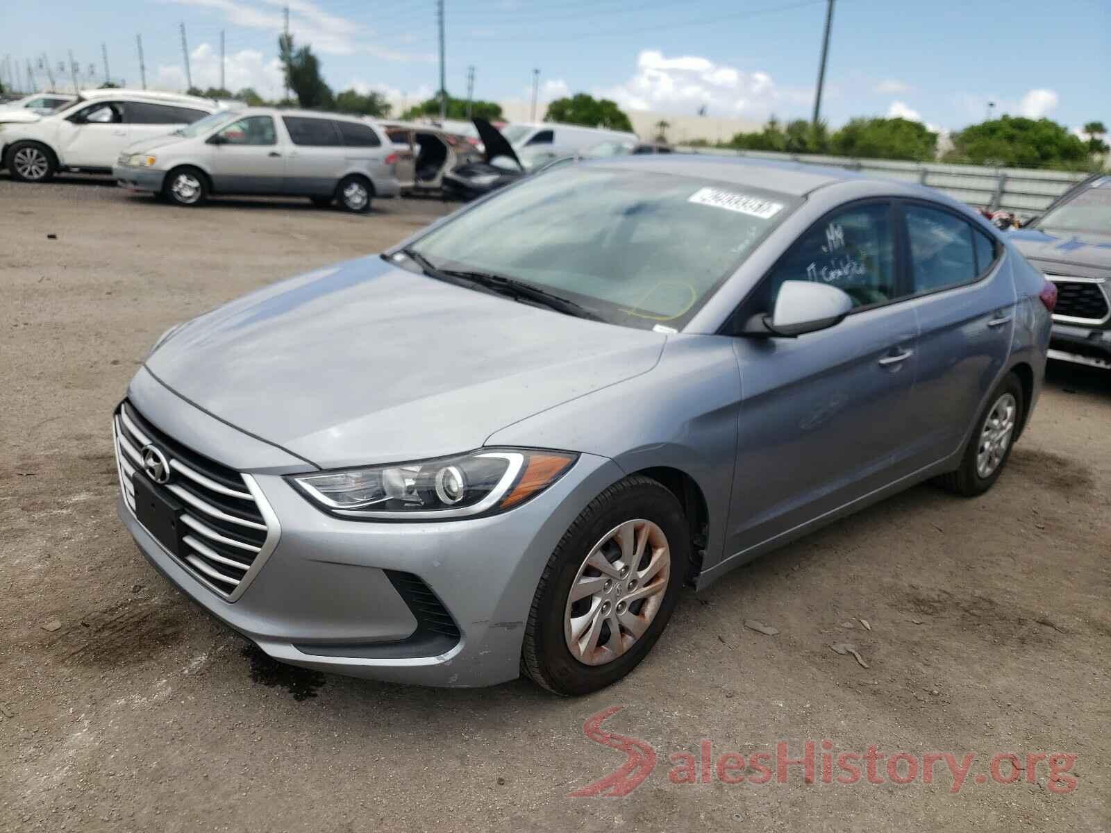 5NPD74LF5HH194480 2017 HYUNDAI ELANTRA