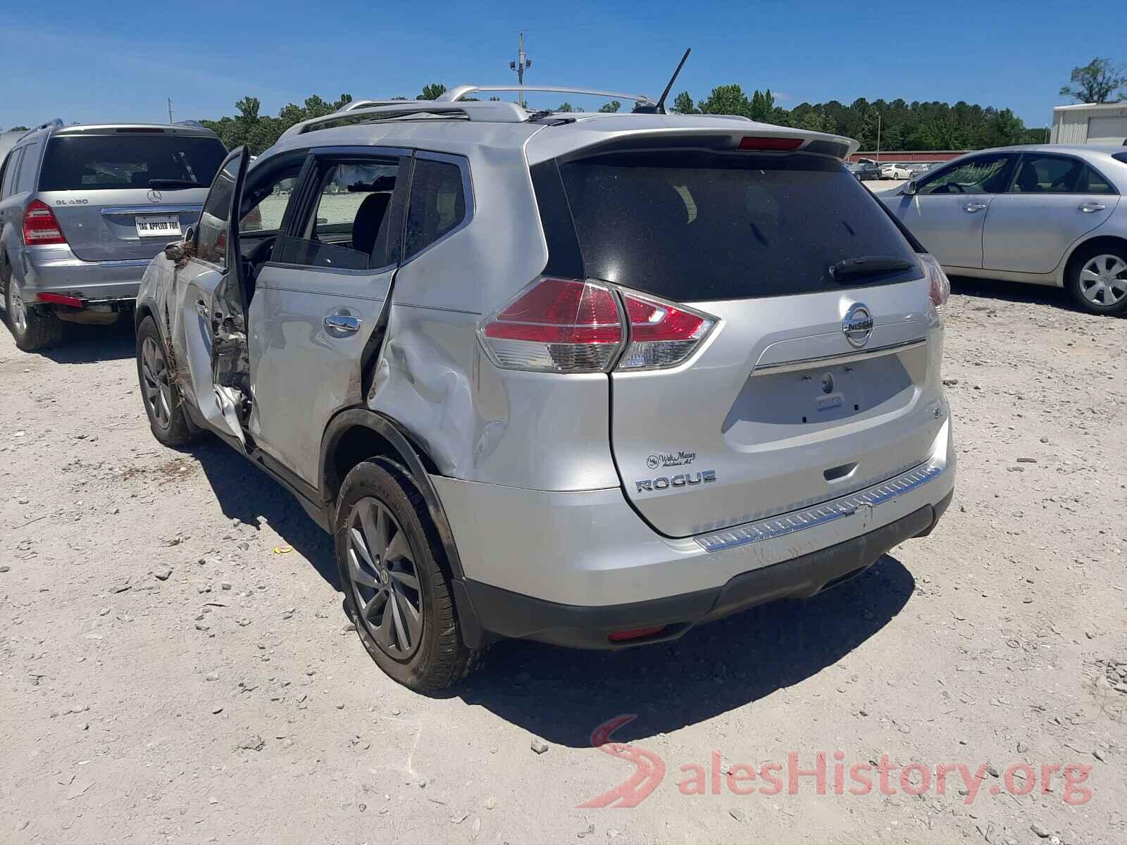 5N1AT2MT5GC748582 2016 NISSAN ROGUE