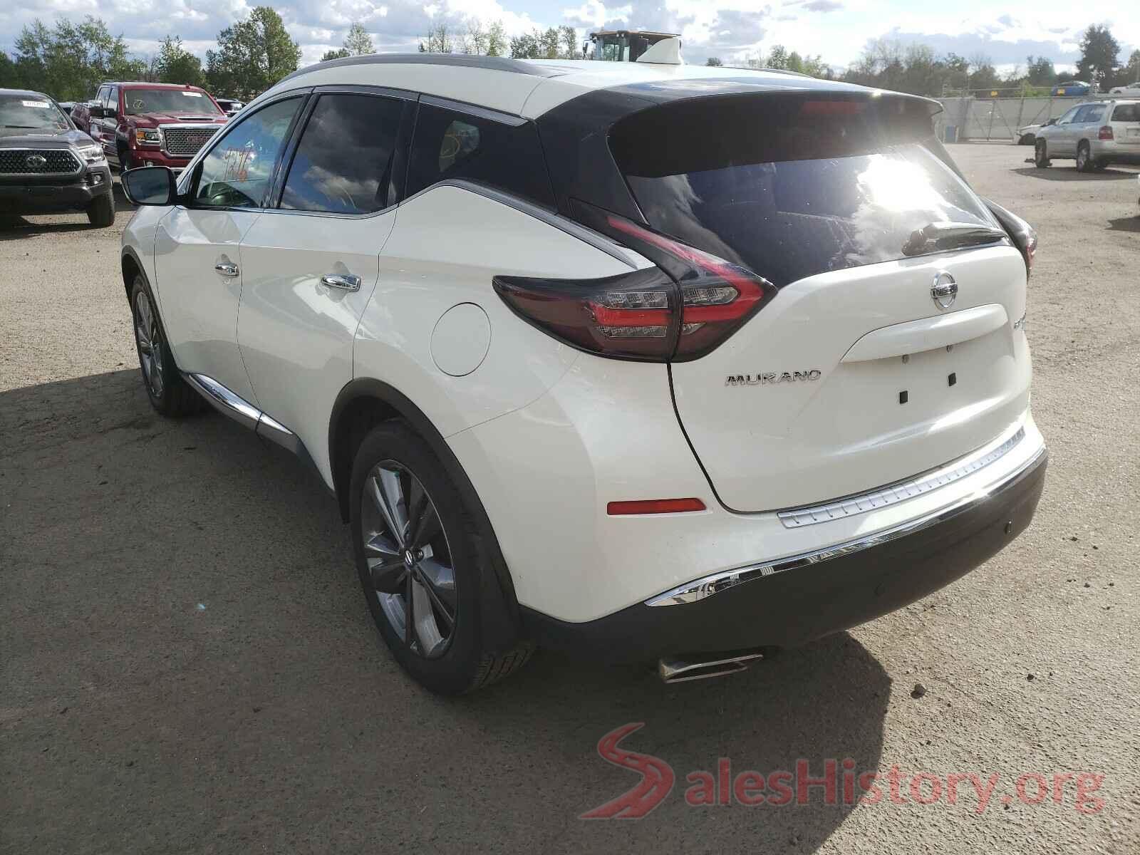 5N1AZ2DS7LN116090 2020 NISSAN MURANO