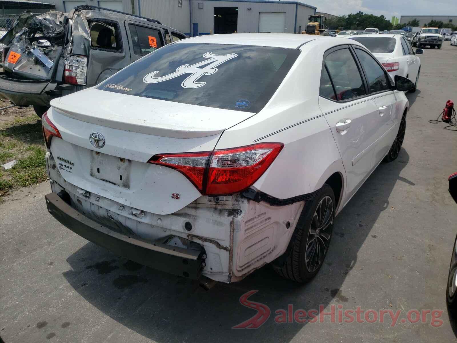 2T1BURHE7GC579411 2016 TOYOTA COROLLA