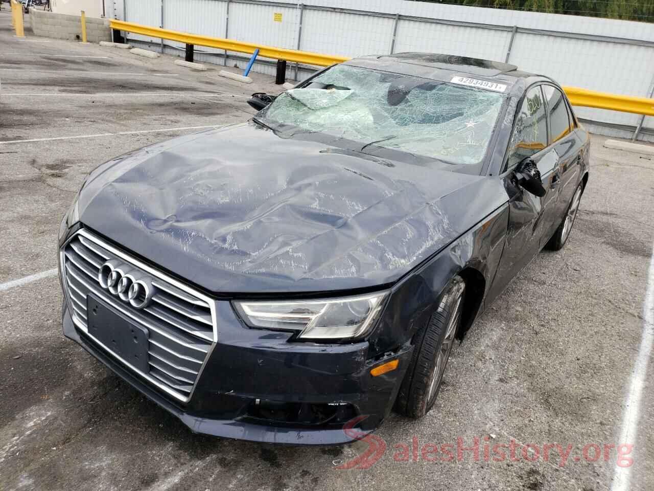 WAUGMAF43HN046680 2017 AUDI A4