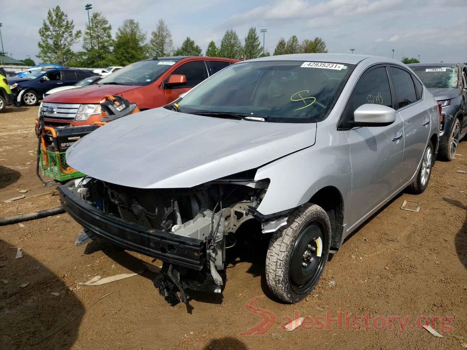 3N1AB7AP7KY250544 2019 NISSAN SENTRA