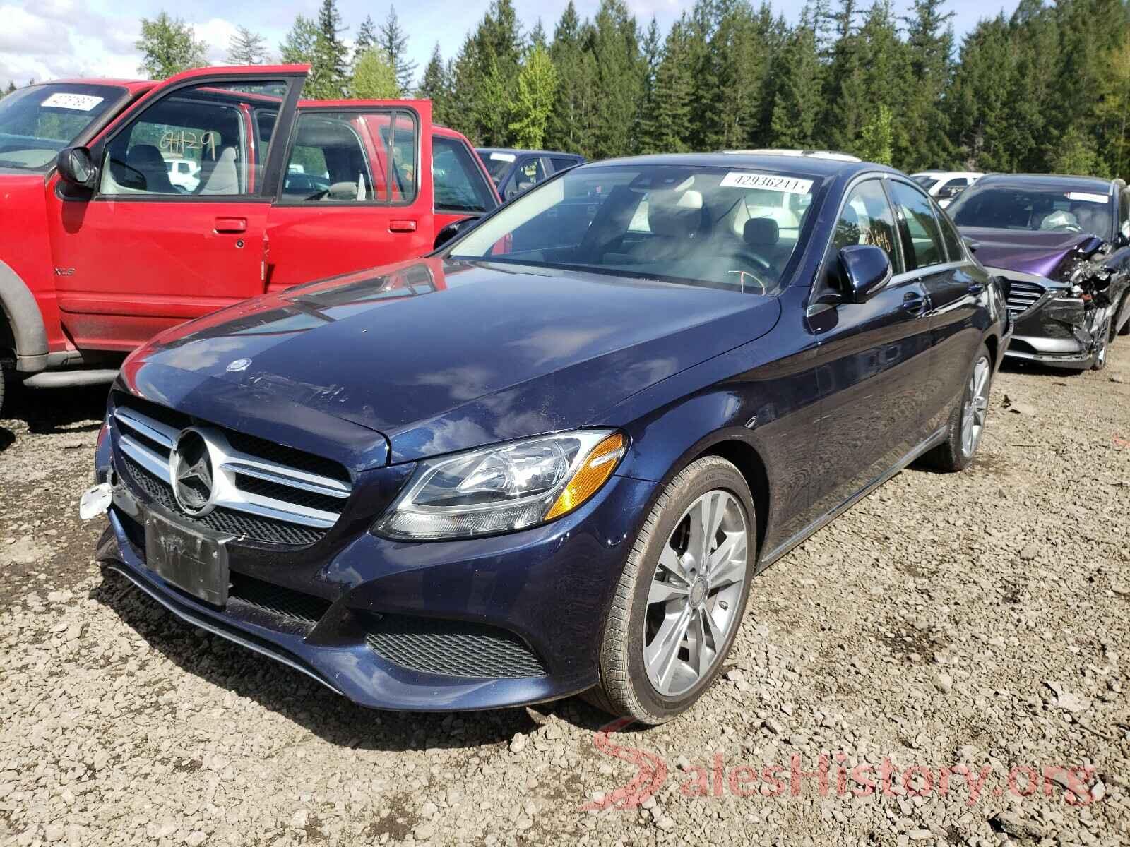 55SWF4JB5GU131516 2016 MERCEDES-BENZ C CLASS