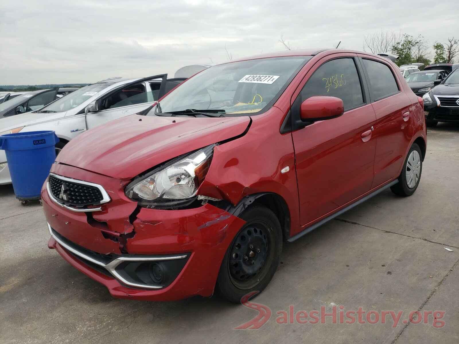 ML32A3HJ0HH008720 2017 MITSUBISHI MIRAGE