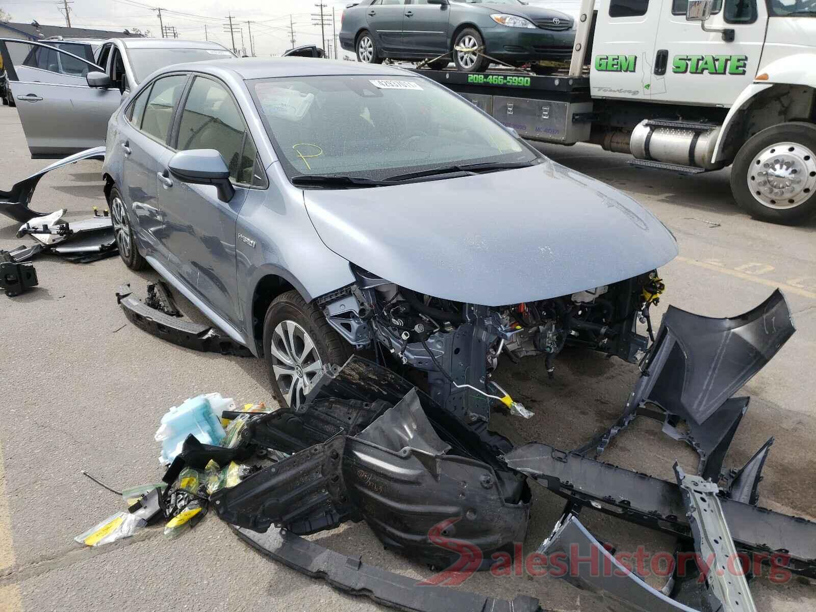 JTDEAMDE5MJ005906 2021 TOYOTA COROLLA