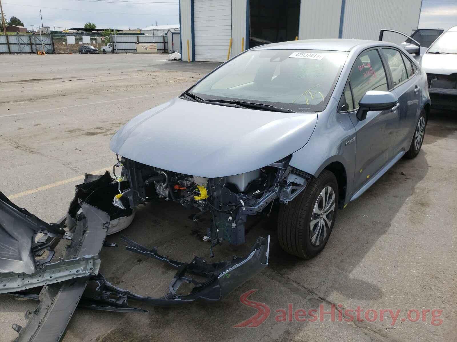 JTDEAMDE5MJ005906 2021 TOYOTA COROLLA