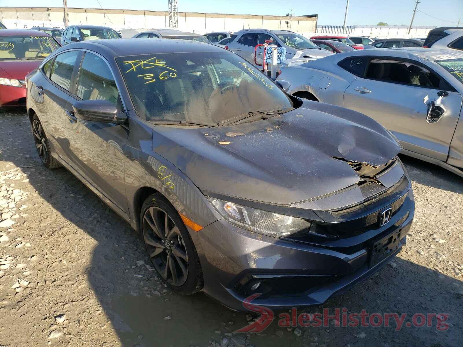 2HGFC2F80KH560336 2019 HONDA CIVIC