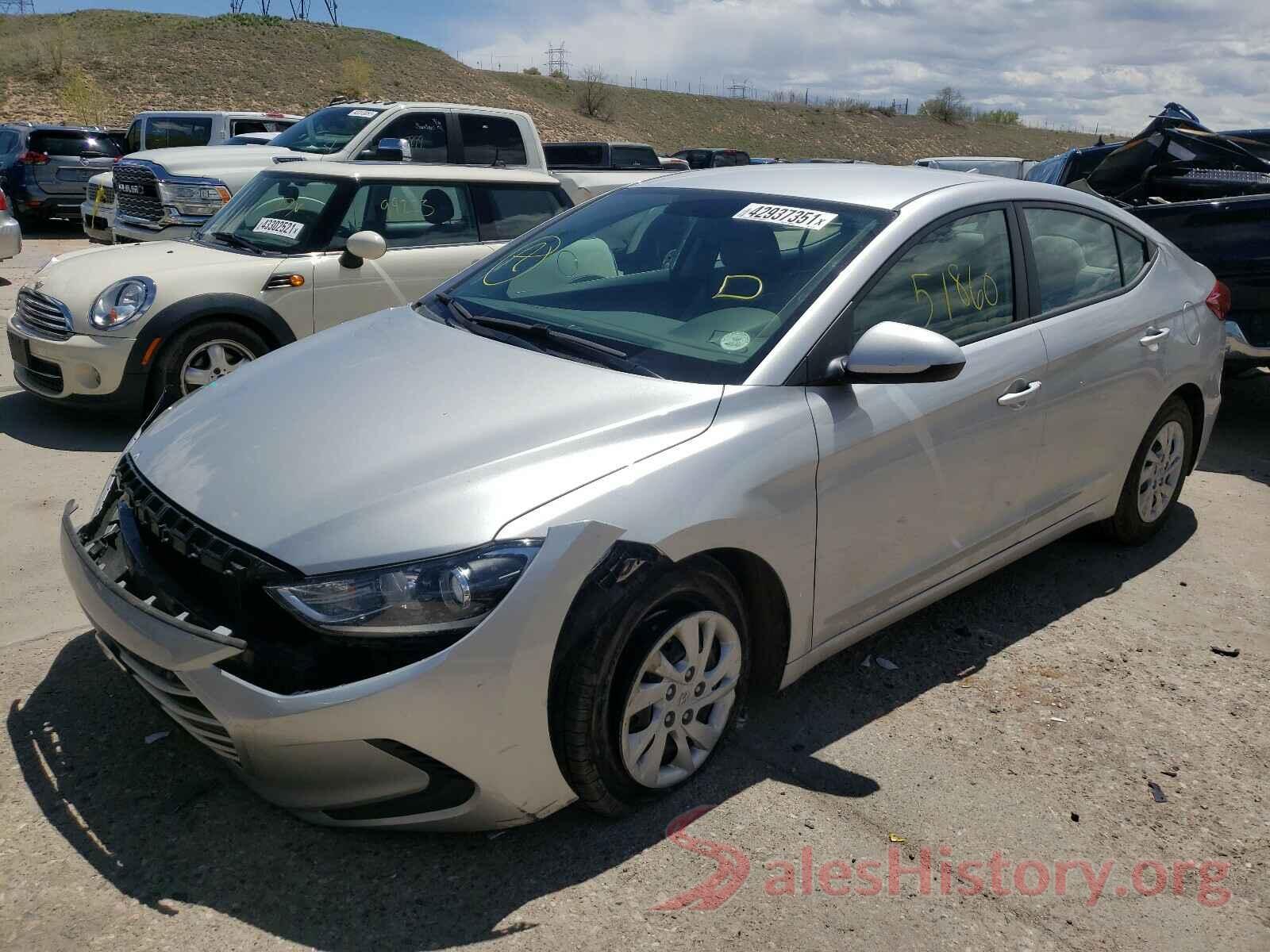 5NPD74LFXHH161121 2017 HYUNDAI ELANTRA